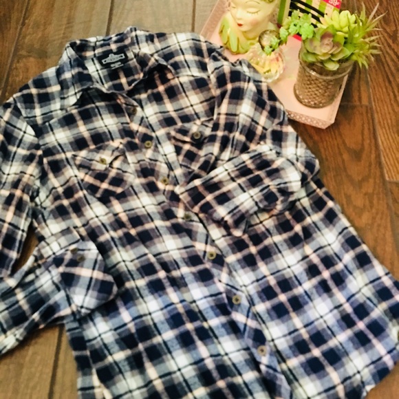 Angie Tops - Angie plaid blouse size L